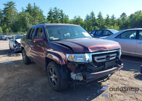 2009 Honda Ridgeline Rtl from USA, damaged, VIN 5FPYK16509B103530